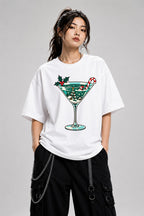Christmas Cocktail Scene - White