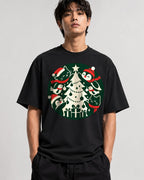 Christmas Friends Circle - Black