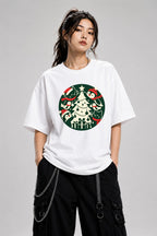 Christmas Friends Circle - White