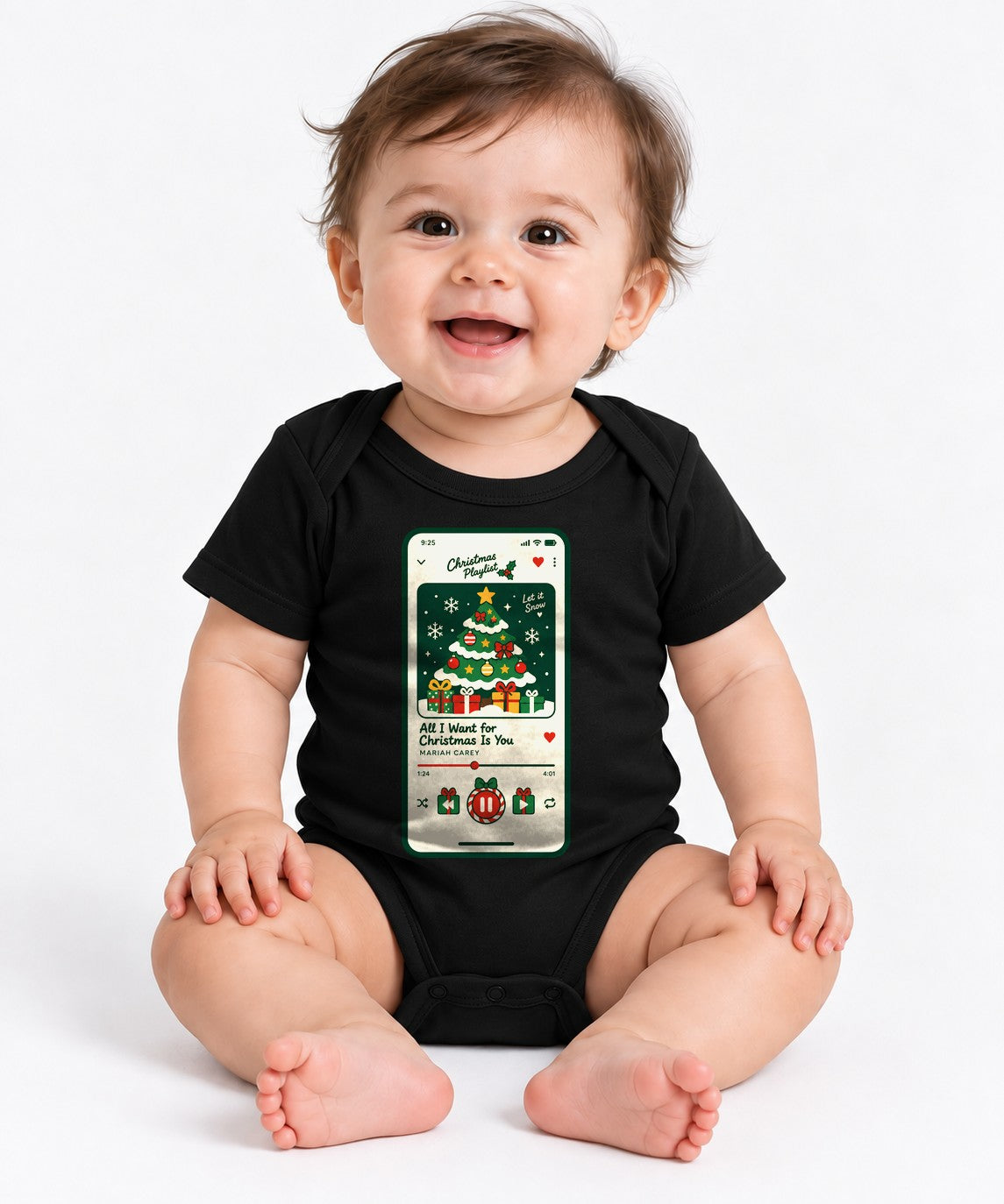 Christmas Music Player - Black