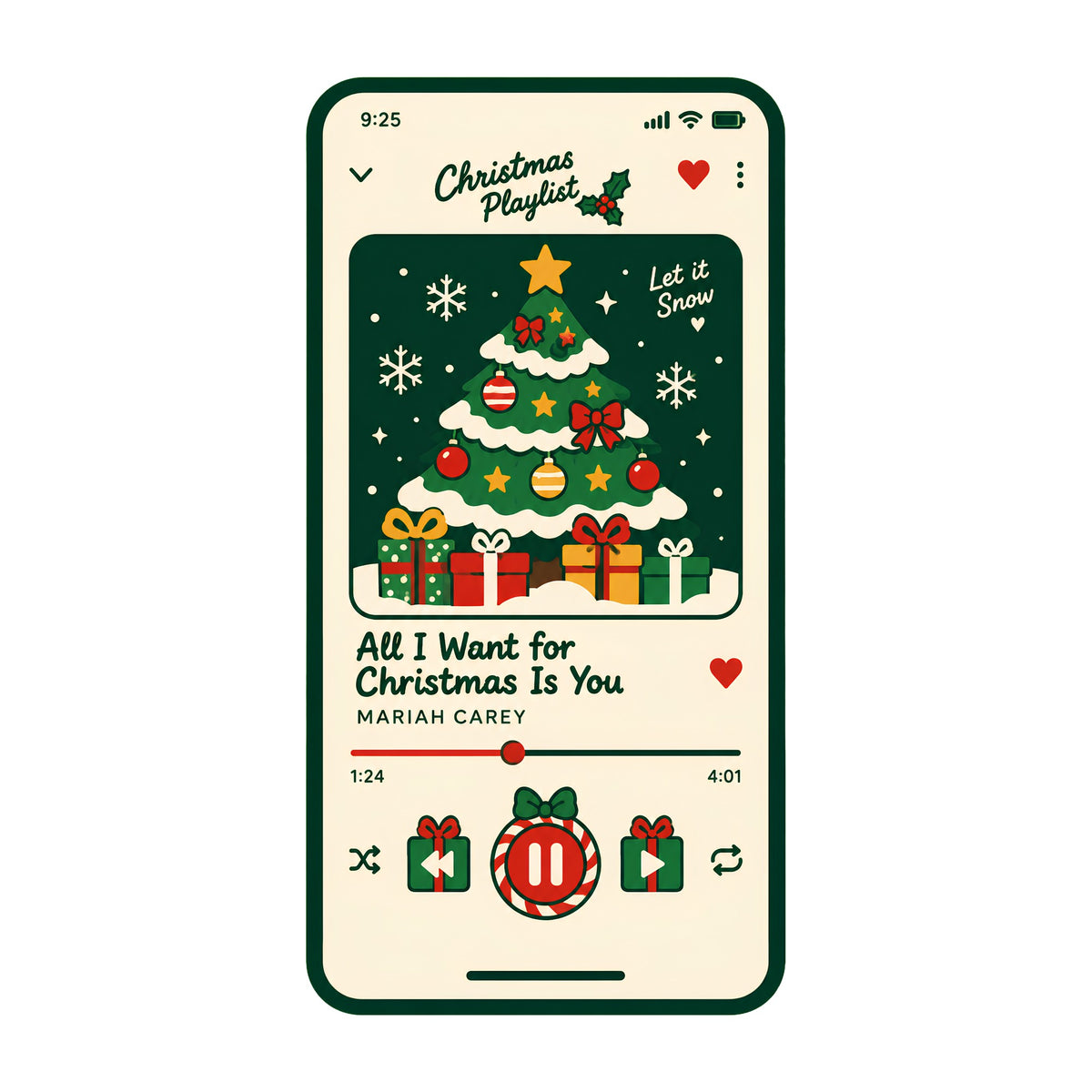 Christmas Music Player