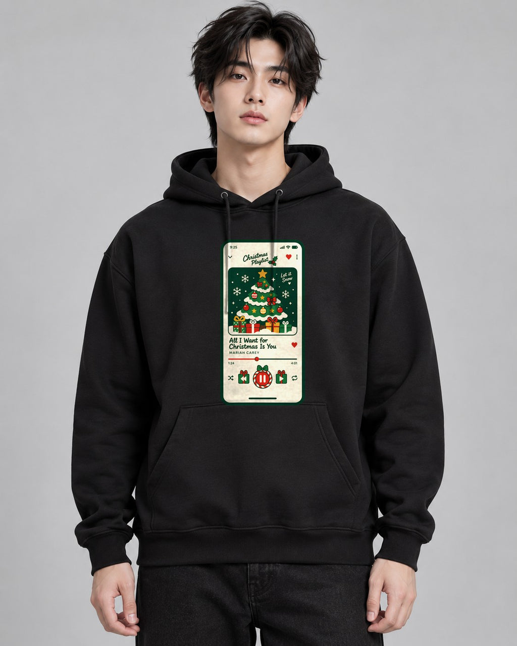 Christmas Music Player - Black