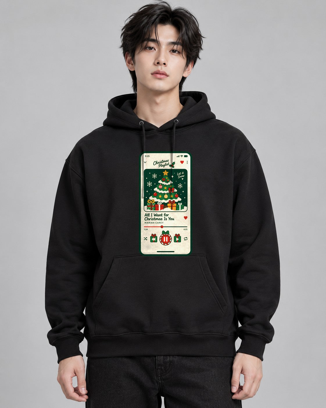 Christmas Music Player - Black