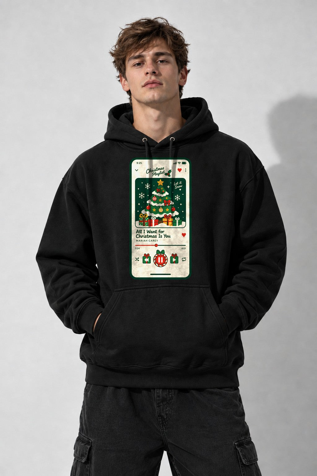 Christmas Music Player - Black