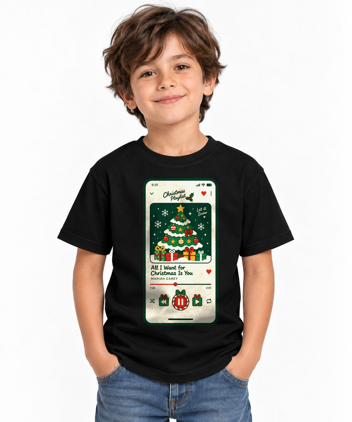 Christmas Music Player - Black