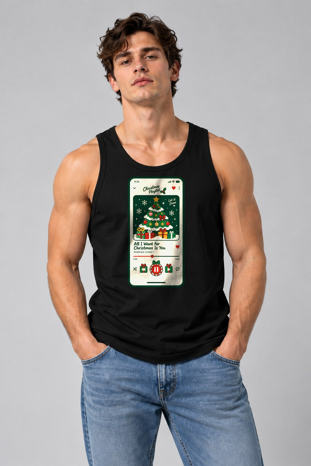 Christmas Music Player - Black
