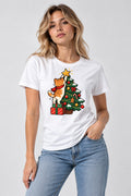 Christmas Tree Cat - White