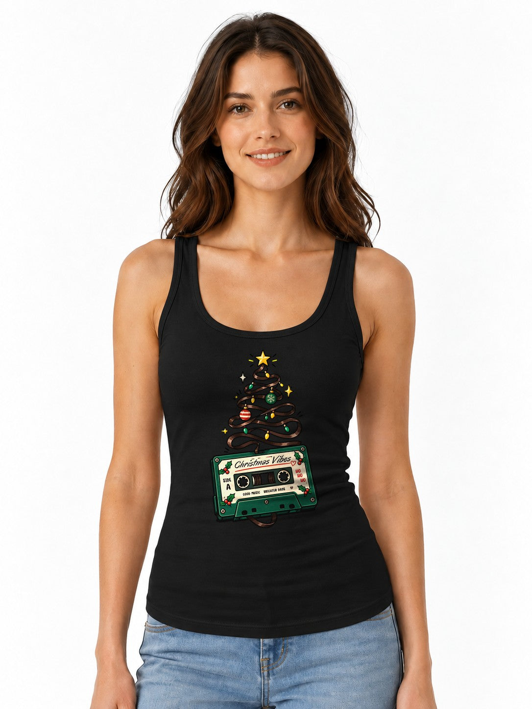 Christmas Vibes Cassette - Black