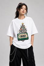 Christmas Vibes Cassette - White