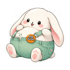 Chubby Bunny Button
