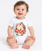 Chubby Owl Mushroom - White