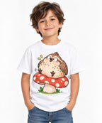 Chubby Owl Mushroom - White