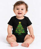 Circuit Board Christmas Tree - Black