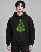 Circuit Board Christmas Tree - Black