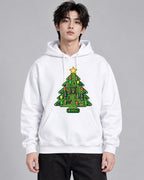Circuit Board Christmas Tree - White