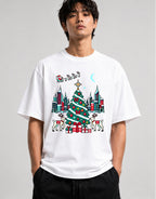 City Christmas Tree - White