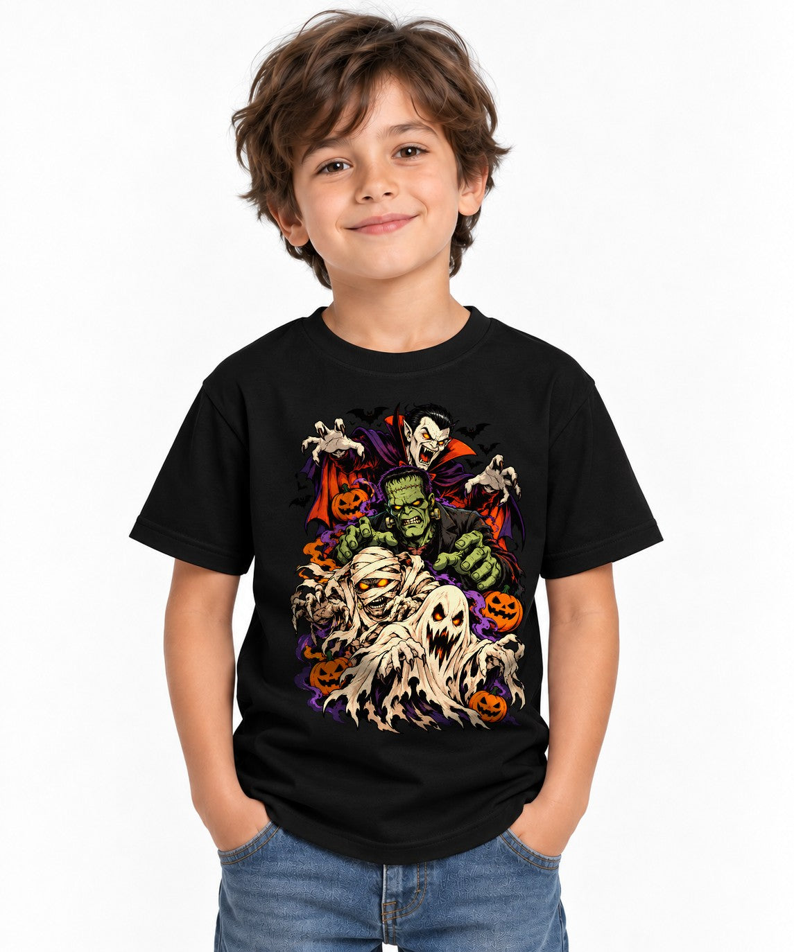 Classic Monsters Squad - Black