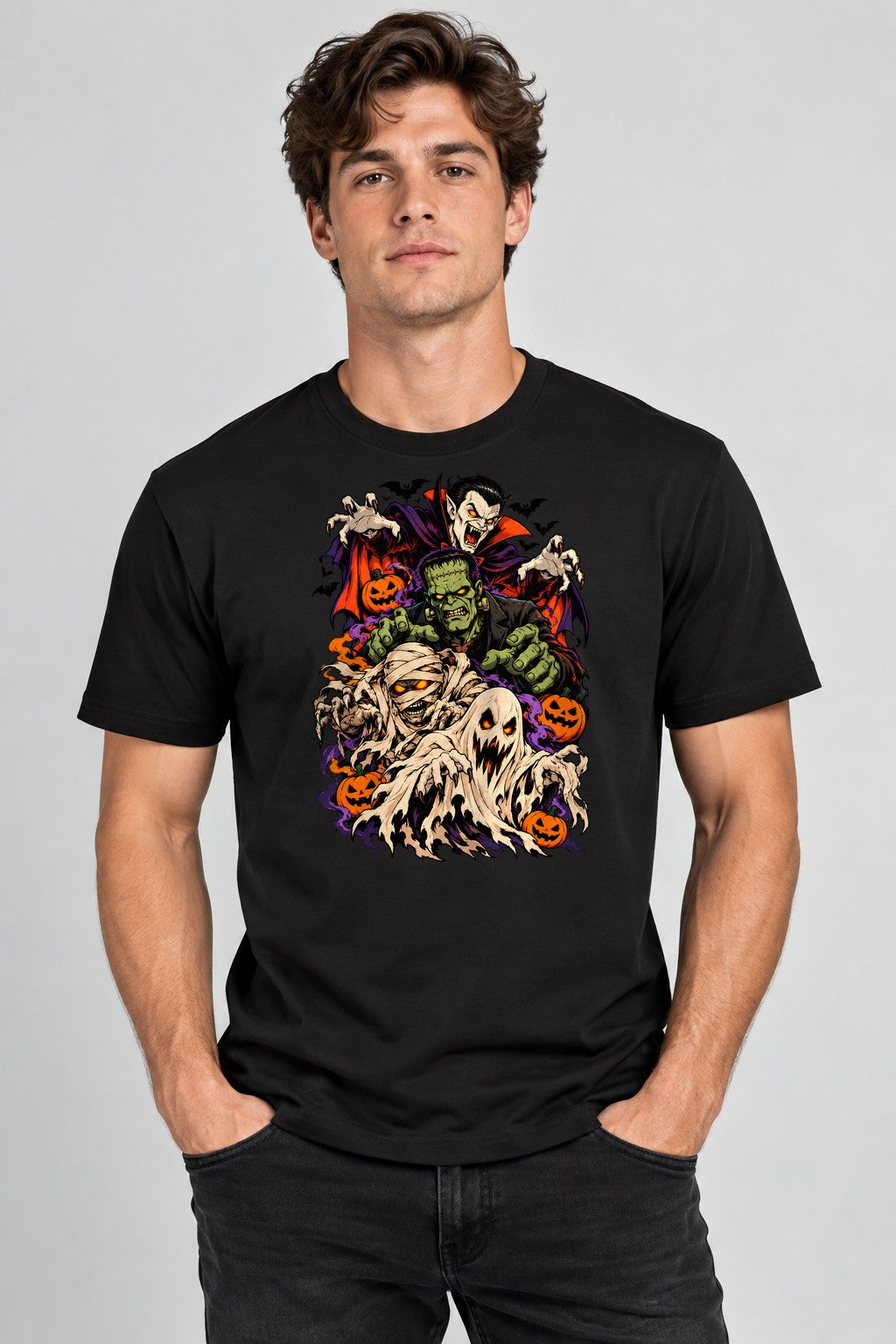 Classic Monsters Squad - Black