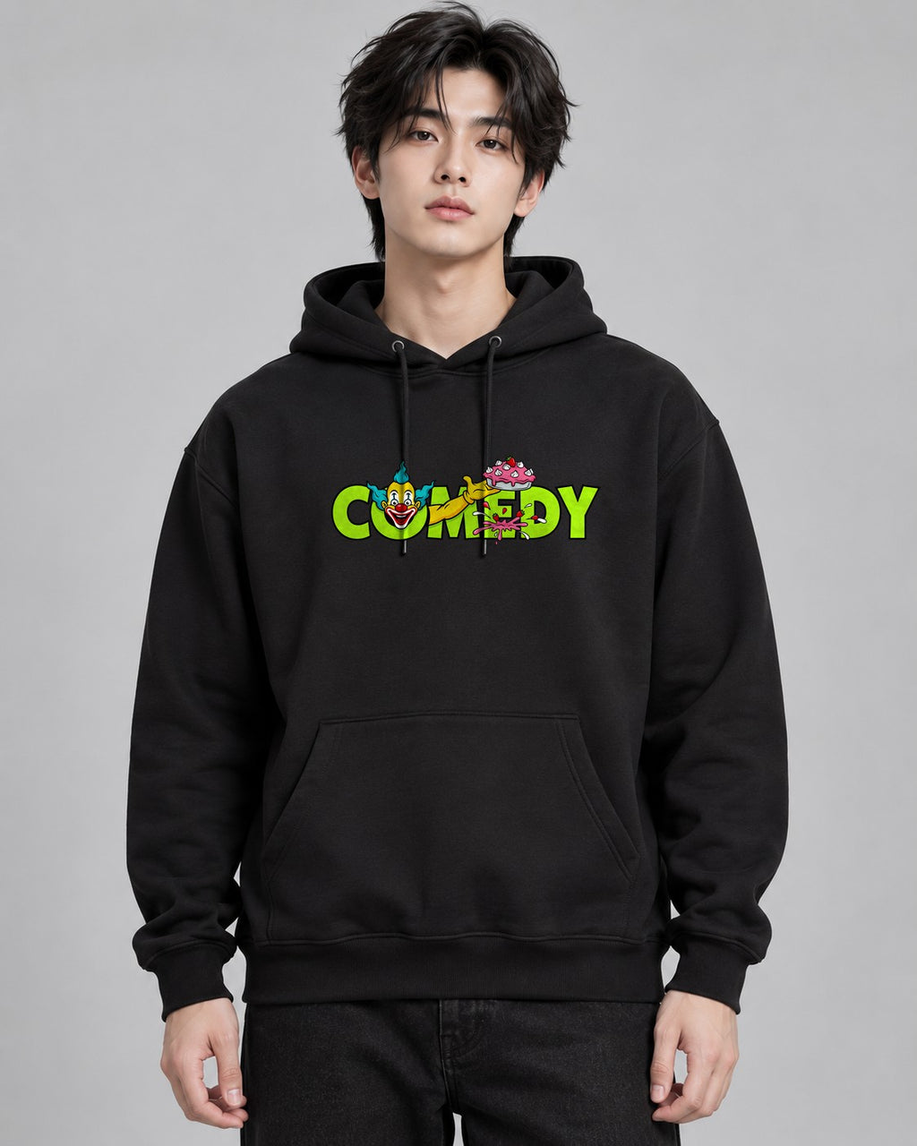 Comedy Clown Cake - Black