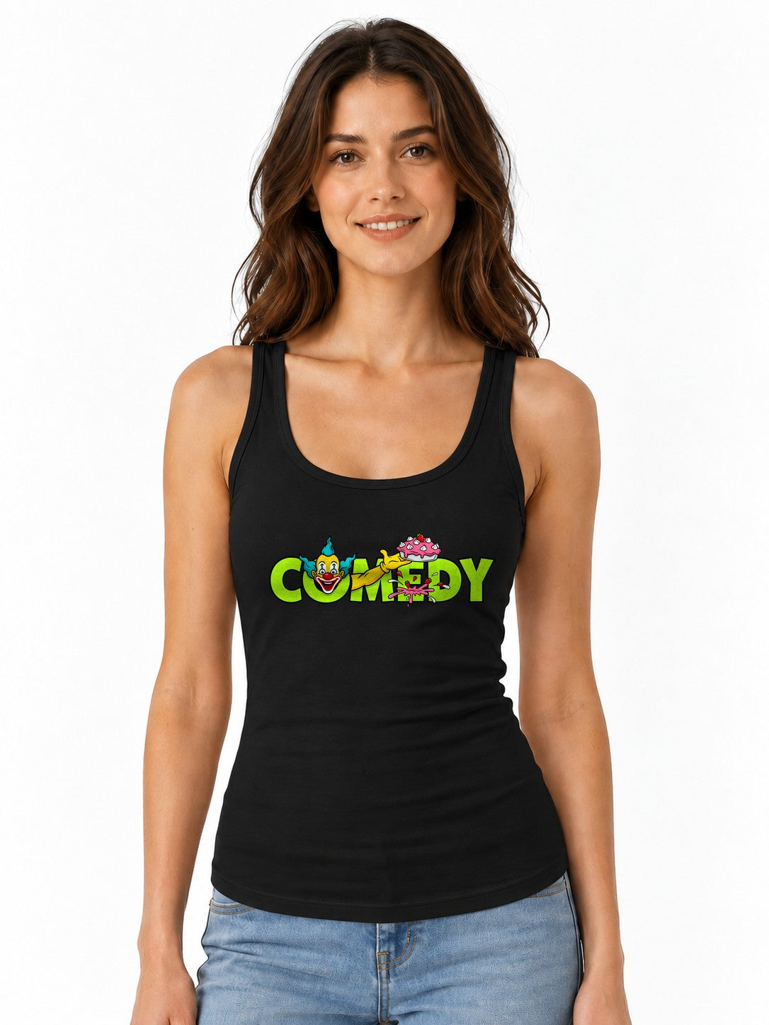 Comedy Clown Cake - Black