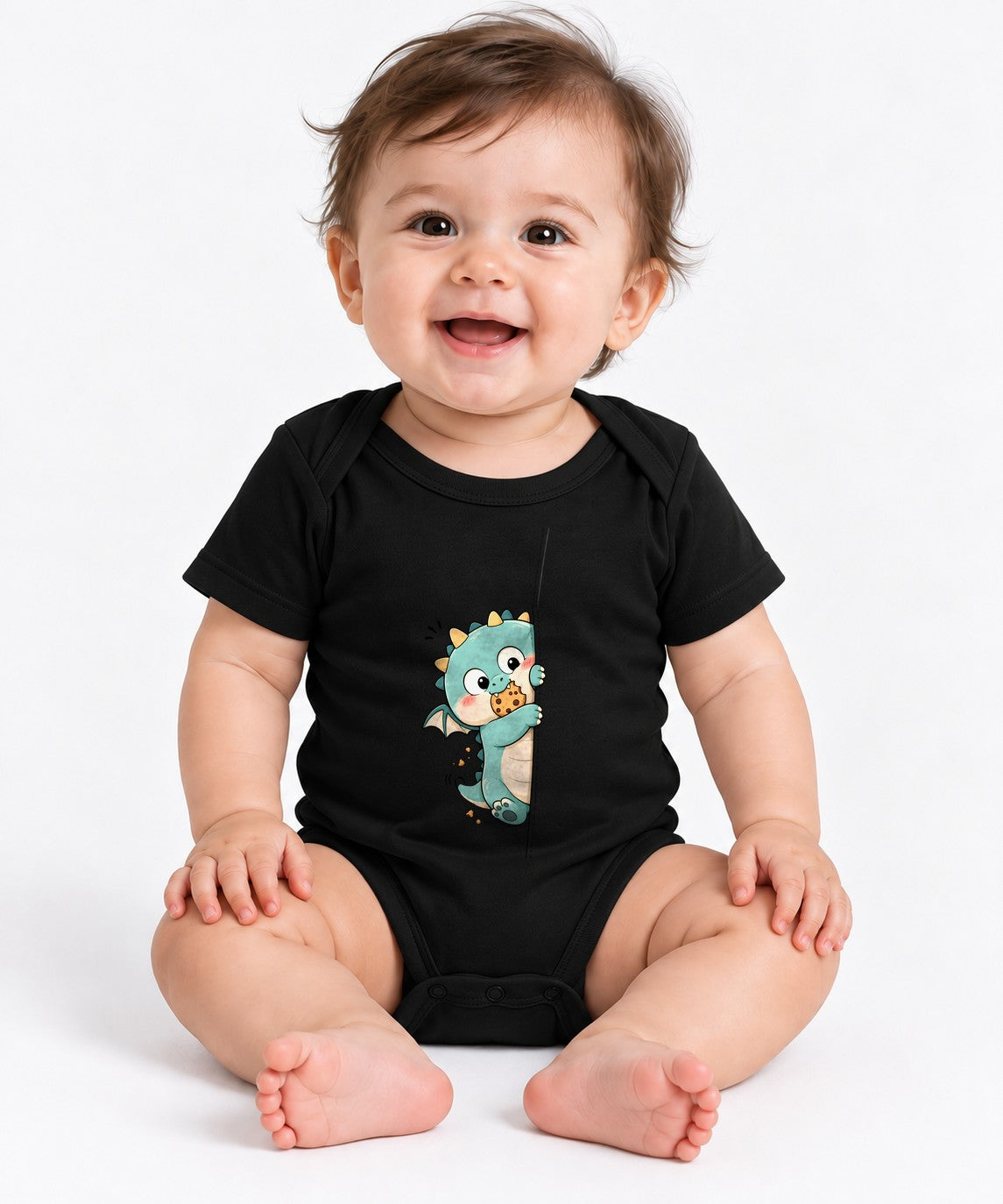 Cookie Loving Dragon - Black