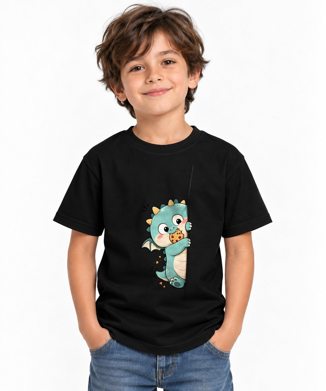 Cookie Loving Dragon - Black