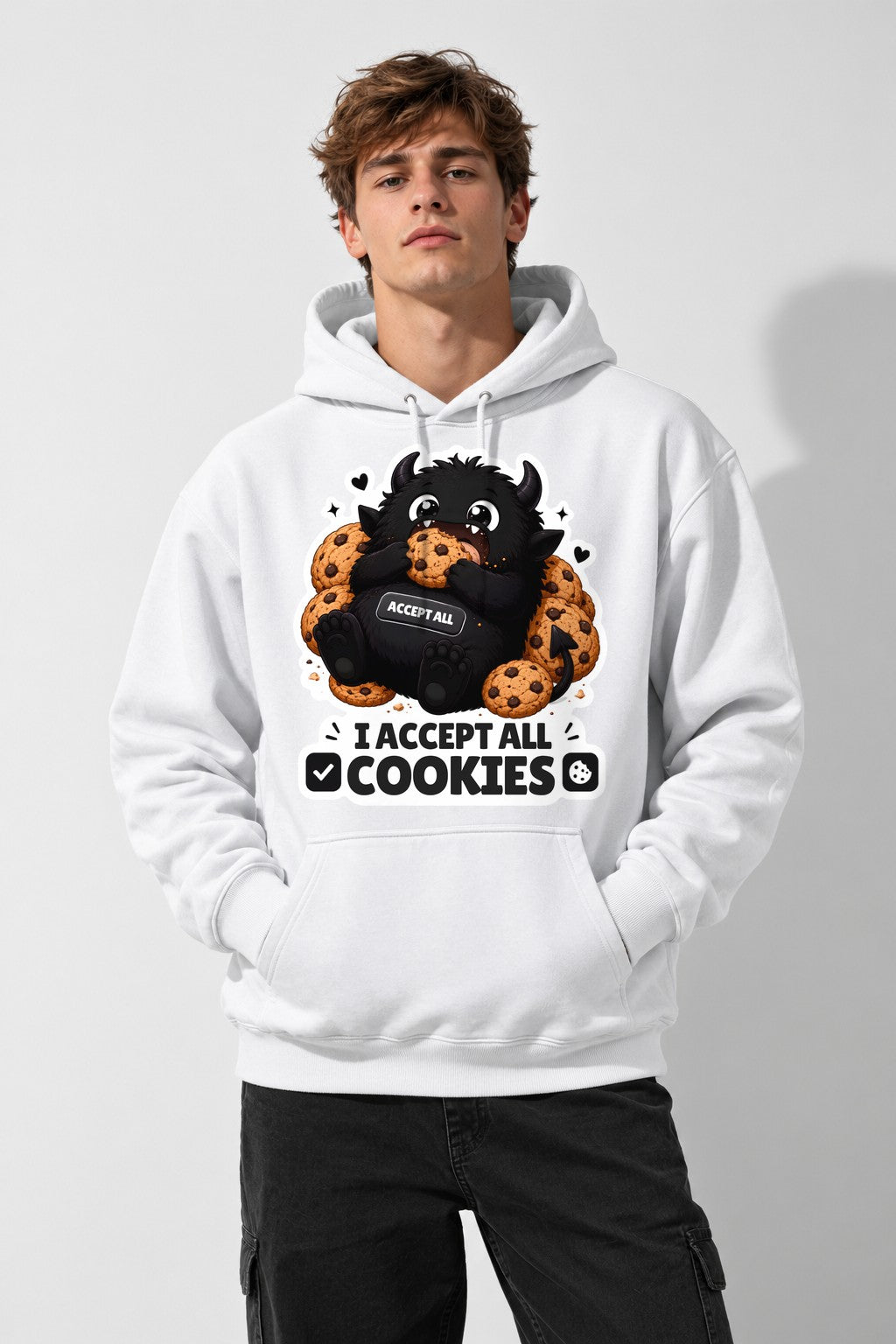 Cookie Monster Acceptance - White