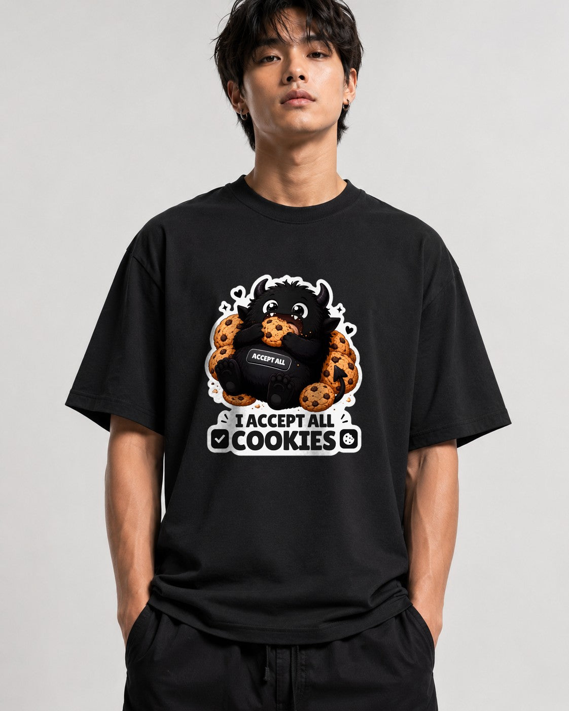 Cookie Monster Acceptance - Black