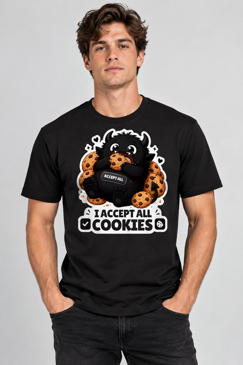 Cookie Monster Acceptance - Black