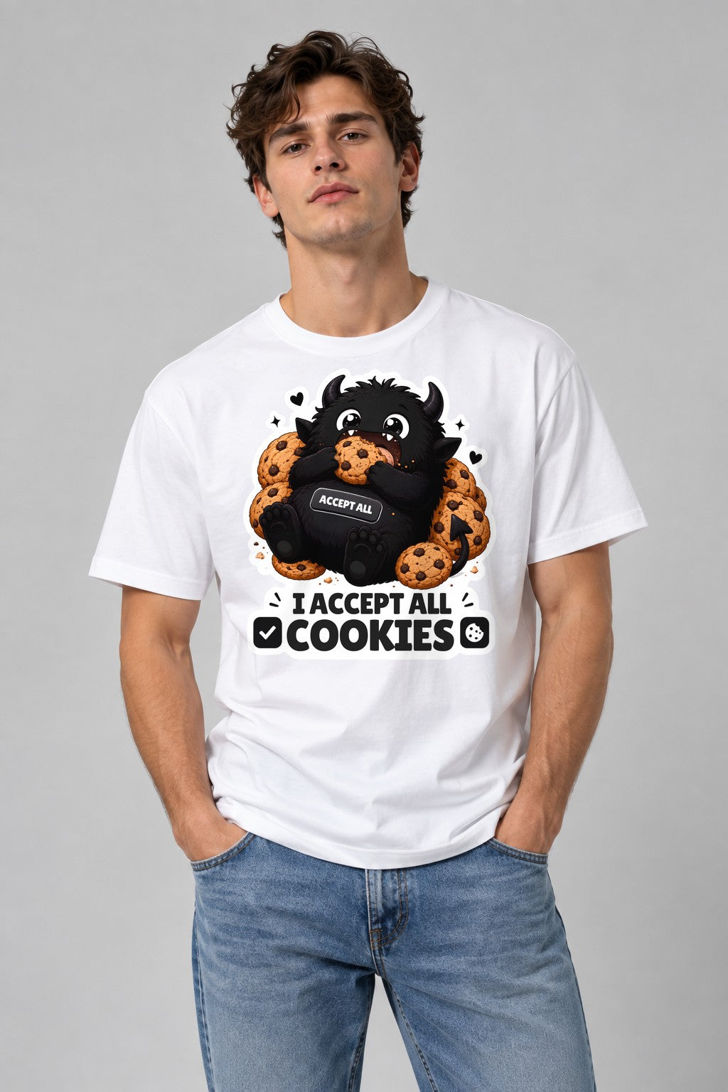 Cookie Monster Acceptance - White