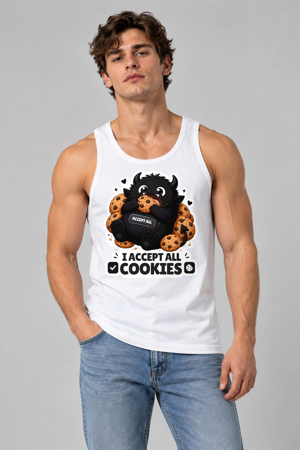 Cookie Monster Acceptance - White