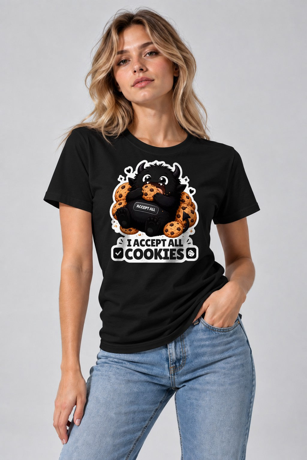 Cookie Monster Acceptance - Black