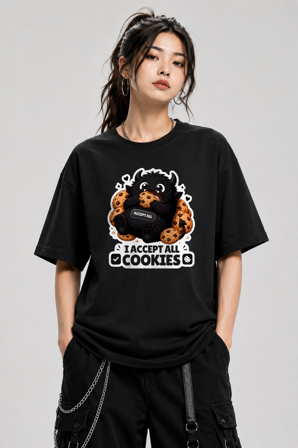 Cookie Monster Acceptance - Black