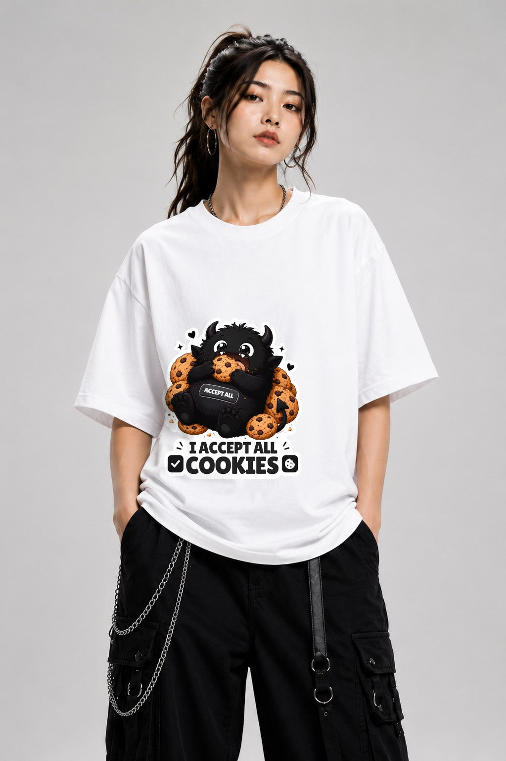 Cookie Monster Acceptance - White