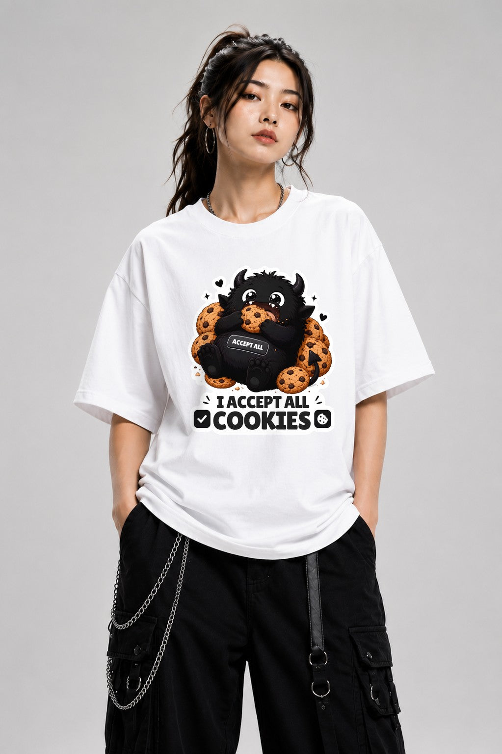 Cookie Monster Acceptance - White