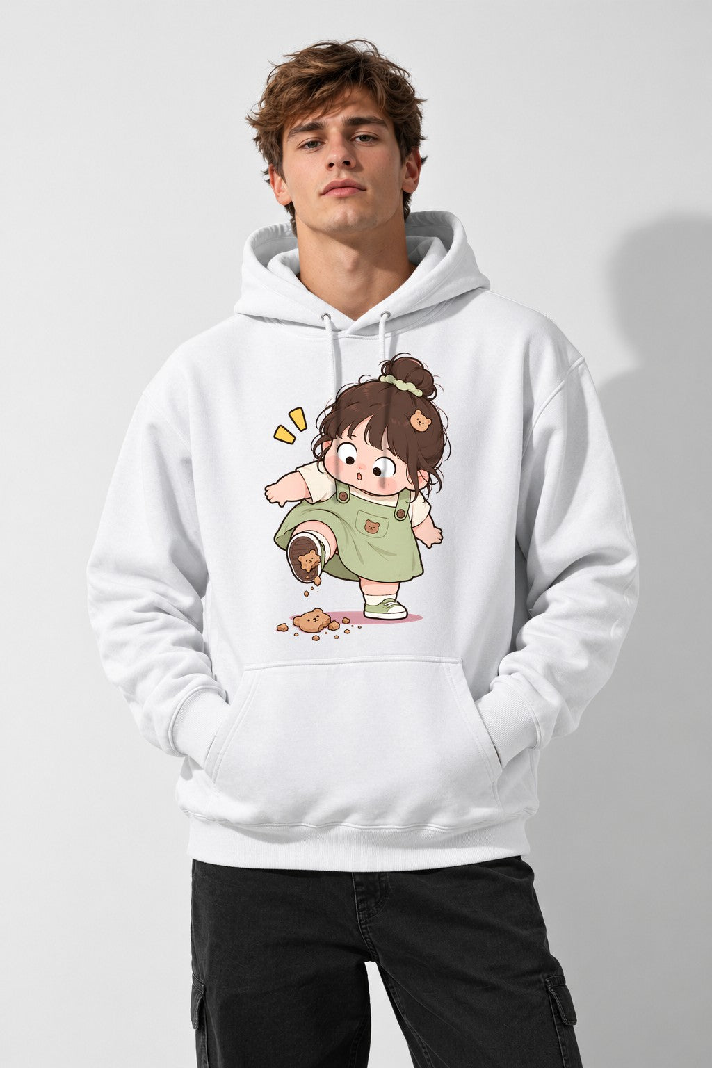 Cookie Monster Girl - White