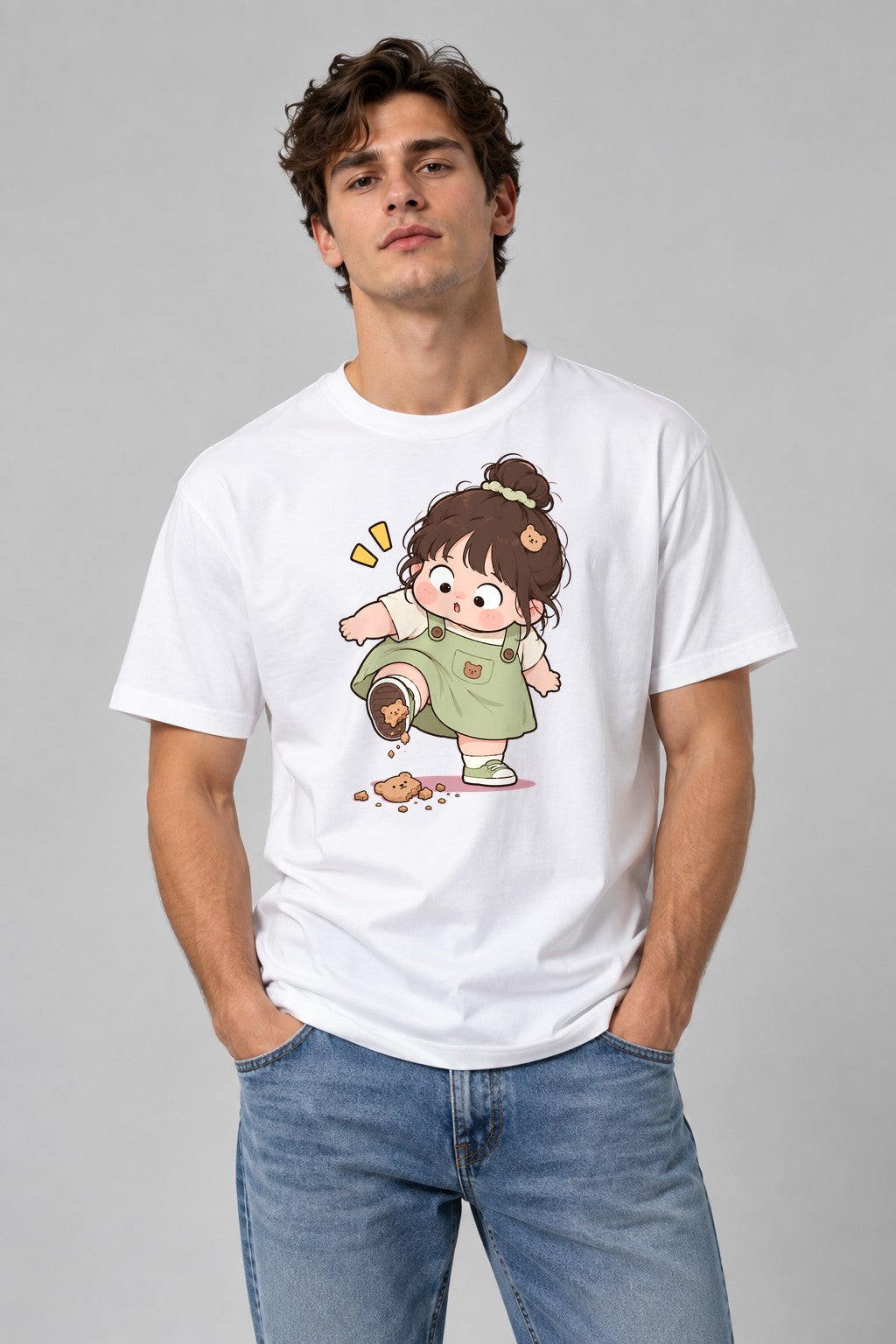 Cookie Monster Girl - White
