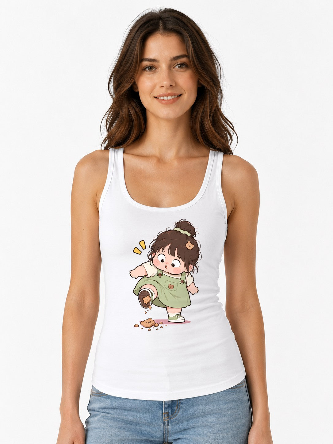 Cookie Monster Girl - White