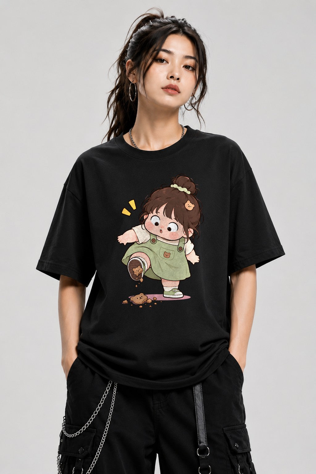 Cookie Monster Girl - Black