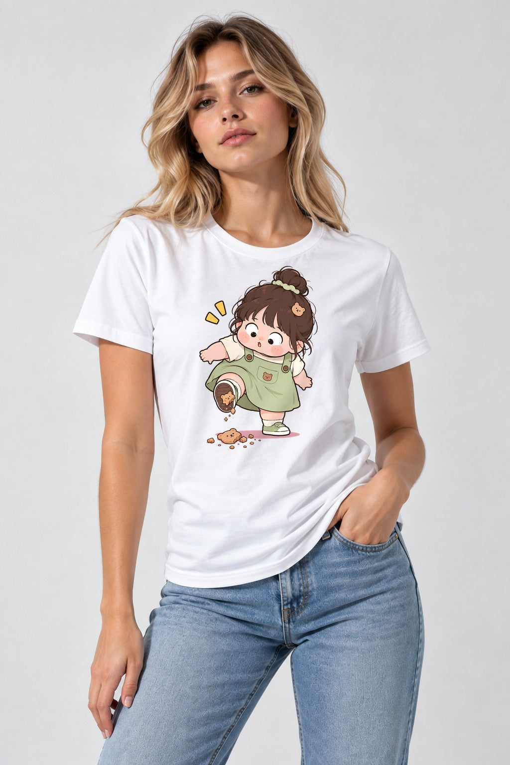 Cookie Monster Girl - White