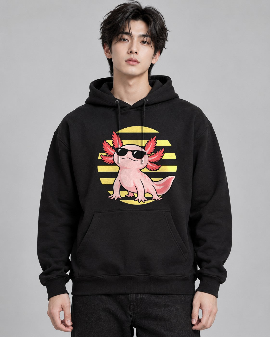 Cool Axolotl - Black
