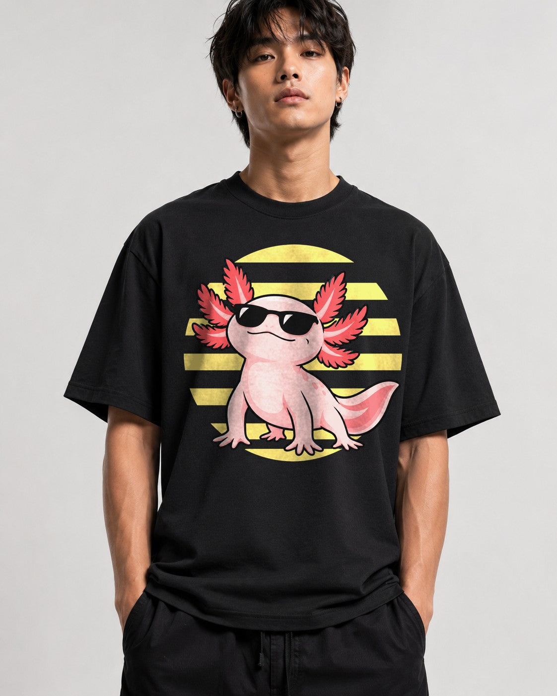Cool Axolotl - Black