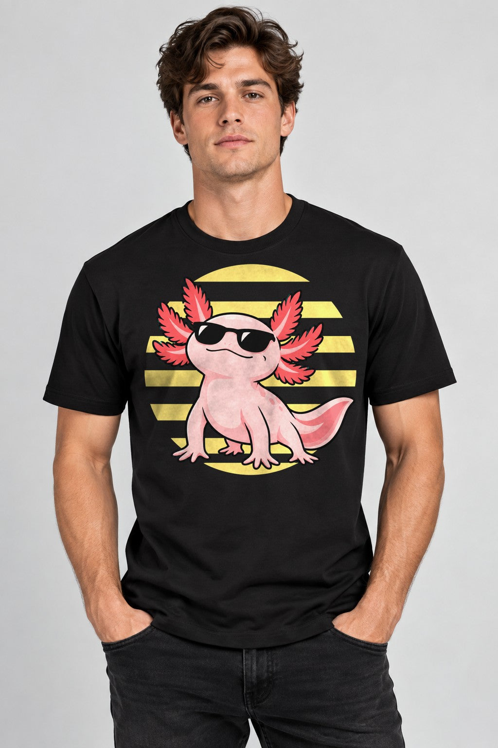 Cool Axolotl - Black