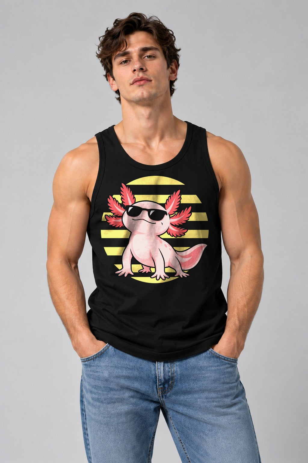 Cool Axolotl - Black