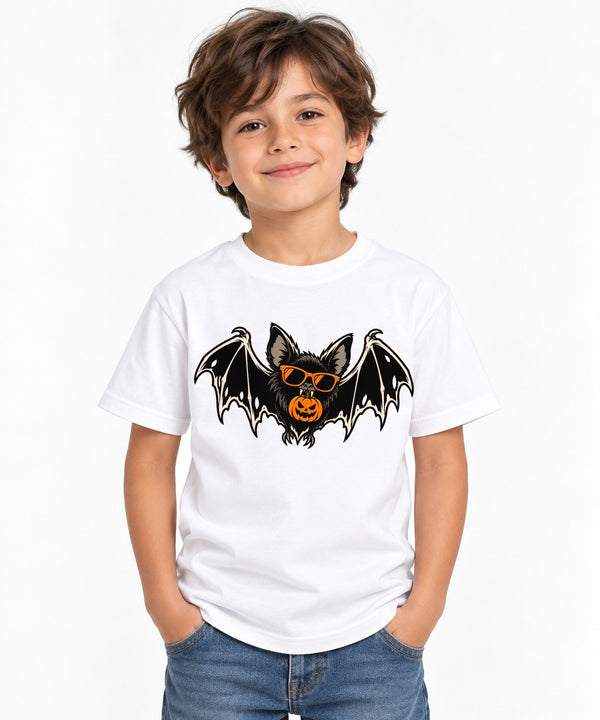Cool Bat Pumpkin - White