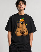 Cool Capybara Orange - Black