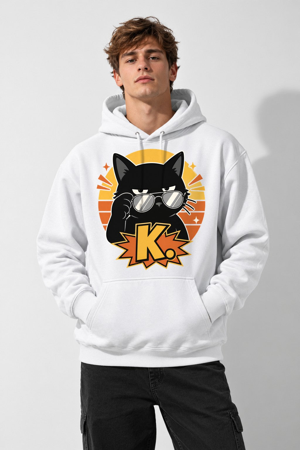 Cool Cat K - White