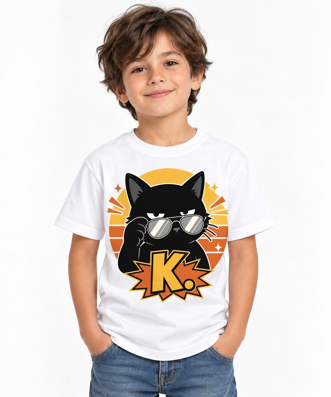 Cool Cat K - White
