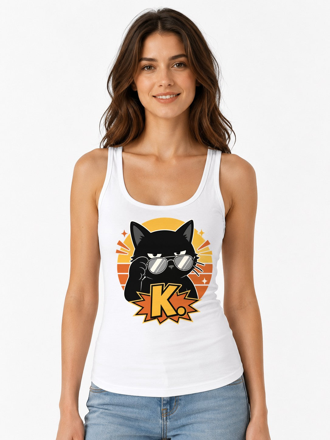 Cool Cat K - White