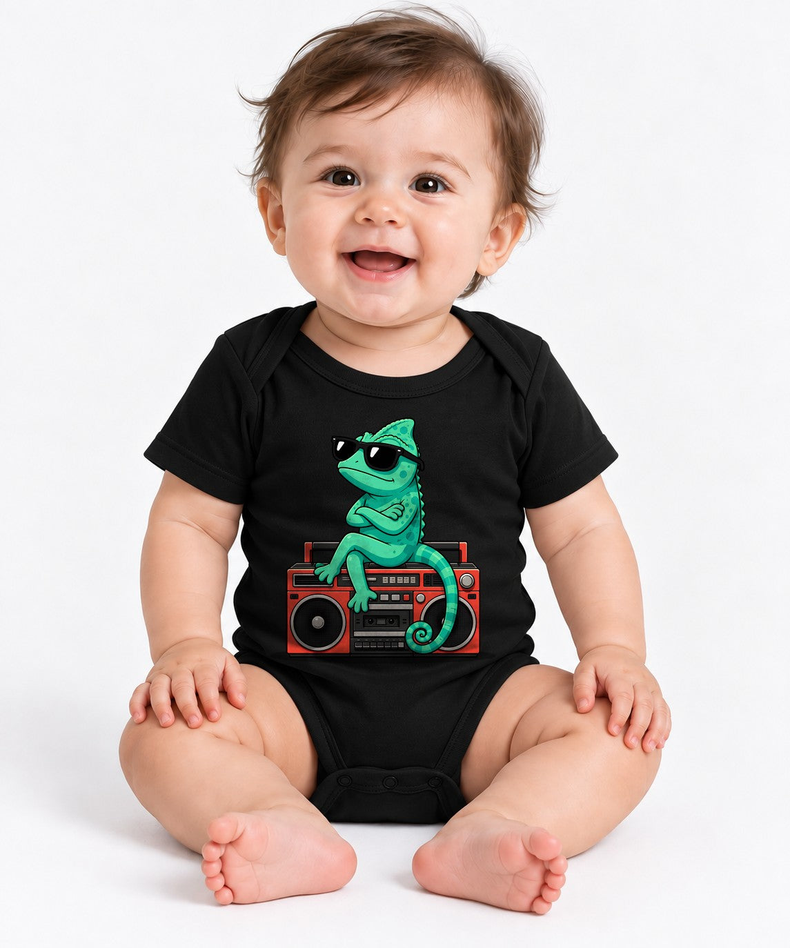 Cool Chameleon Vibes - Black